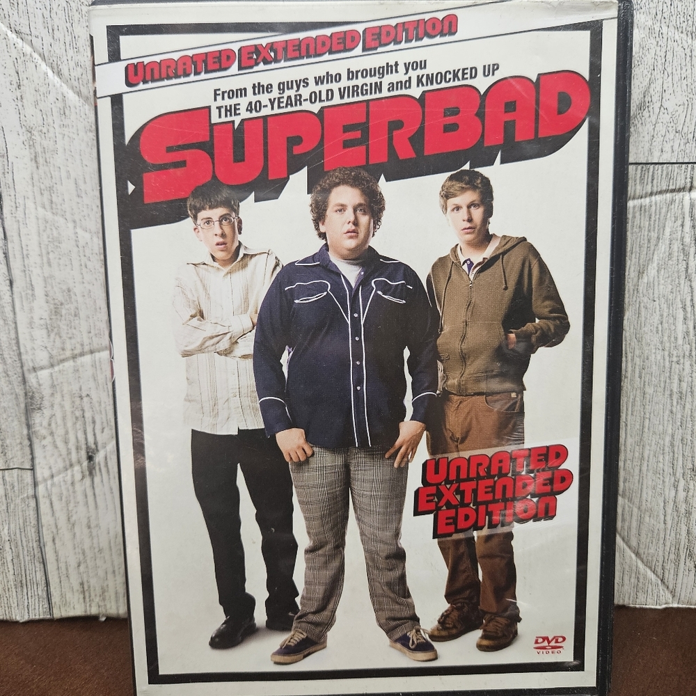 Superbad DVD Unrated Extended Edition